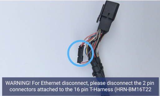 Avertissement Ethernet